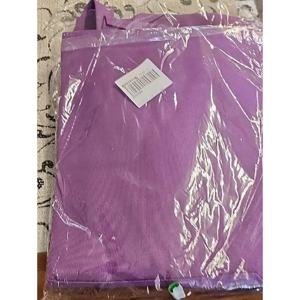 Versatile Purple Kitchen Apron with Front Pockets